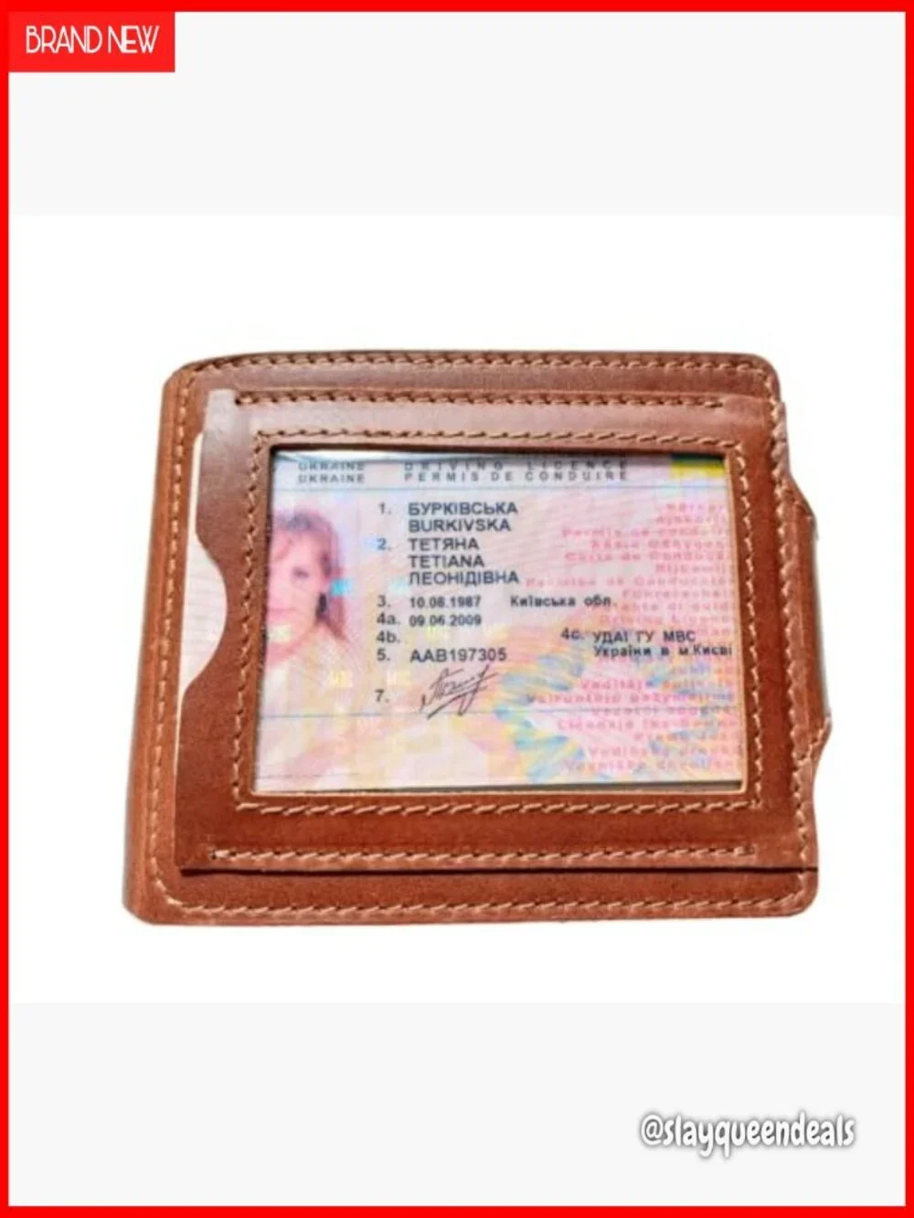 Slim Bifold Leather Wallet with Money Clip RFID Blocking Coin Pocket